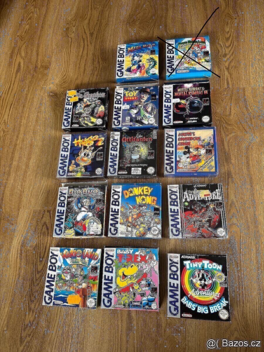 Nintendo Hry DS 3DS Wii Gamecube 64 SNES Gameboy