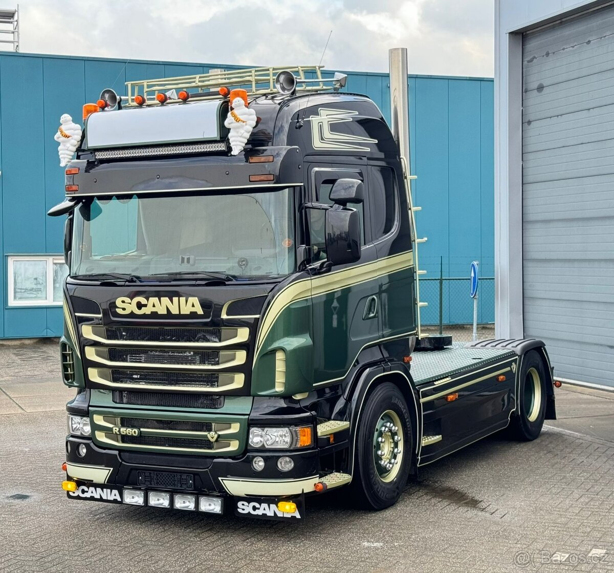Scania R560 V8 4x2 / Hydraulika / Manuál / PRODÁNO