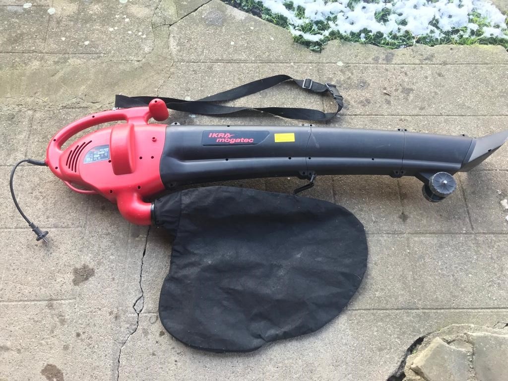 El.vysavač - foukač na listí s pytlem Ikra mogatec BVT 2500E