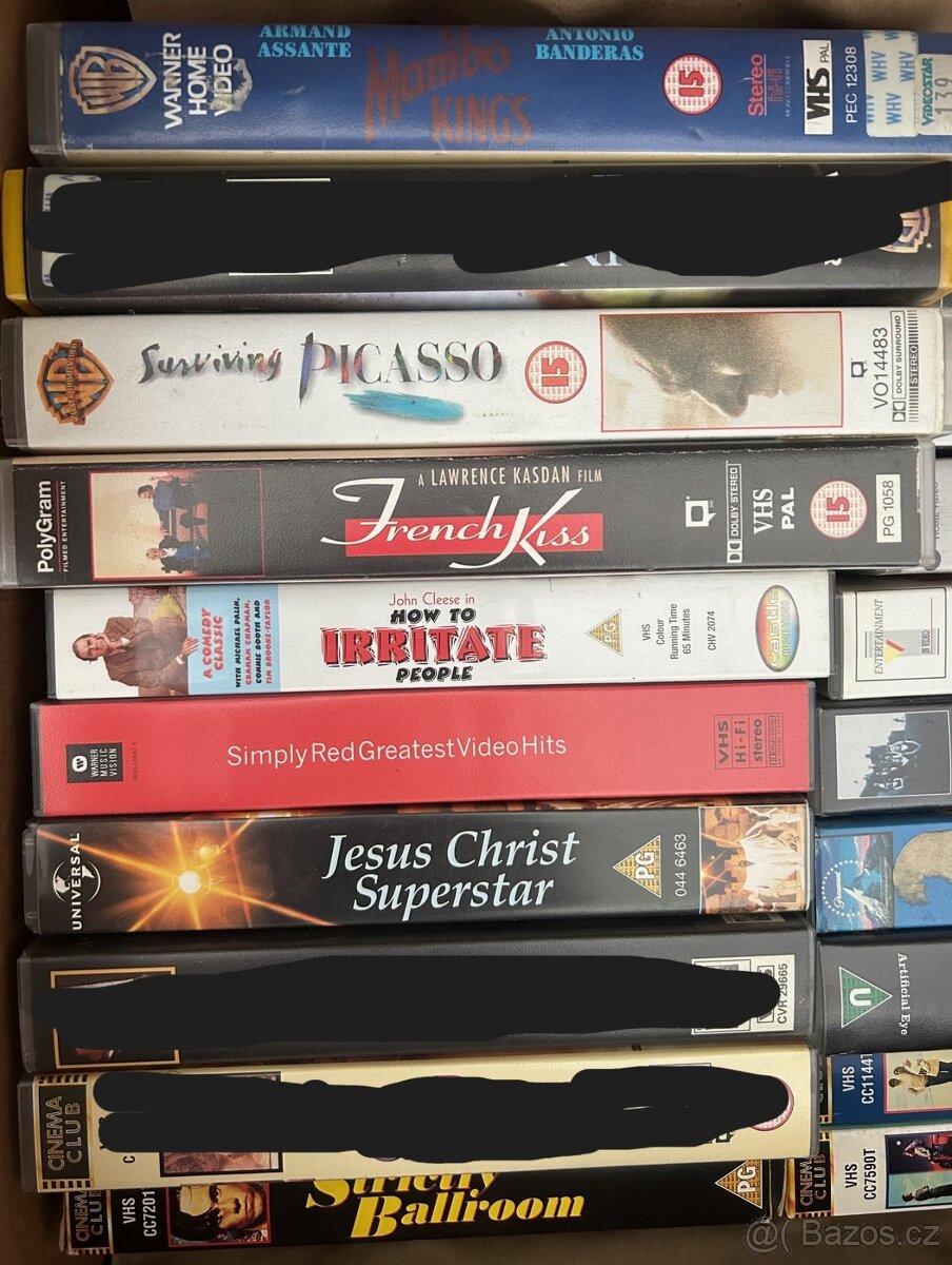 VHS originálky v angličtině