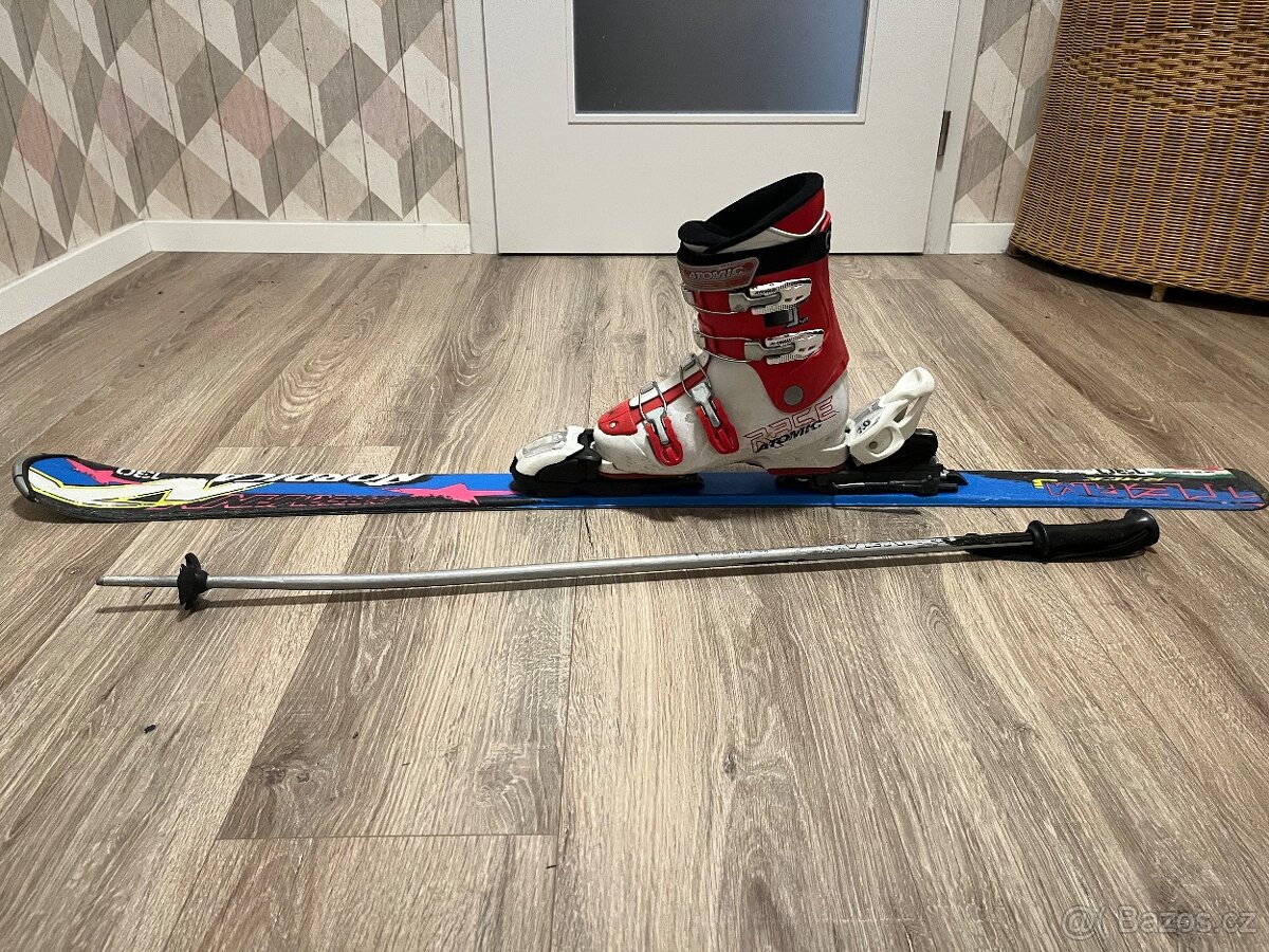 Prodám dětský lyžařský set