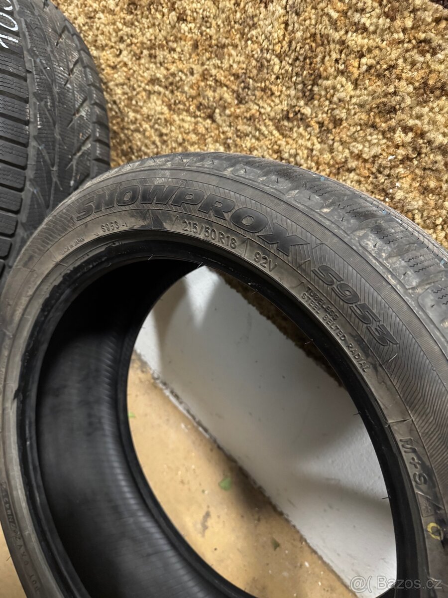 Zimní pneu TOYO SNOWPROX S953 215/50 R18 92V