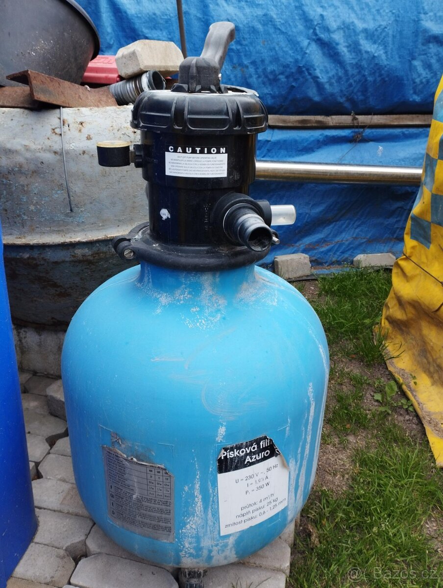 písková filtrace Azuro