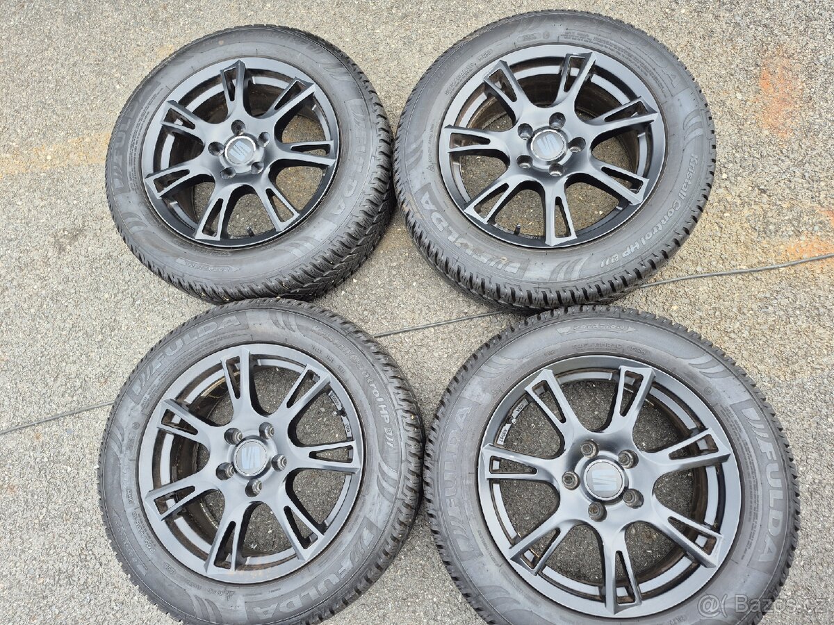 Sada elektrony a zimní pneu 205/60 R16