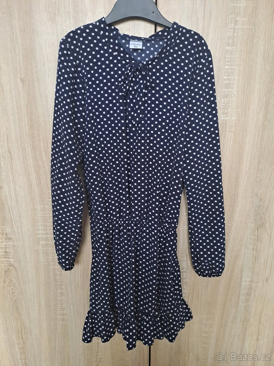 Dívčí šaty, případně tunika, velikost 152