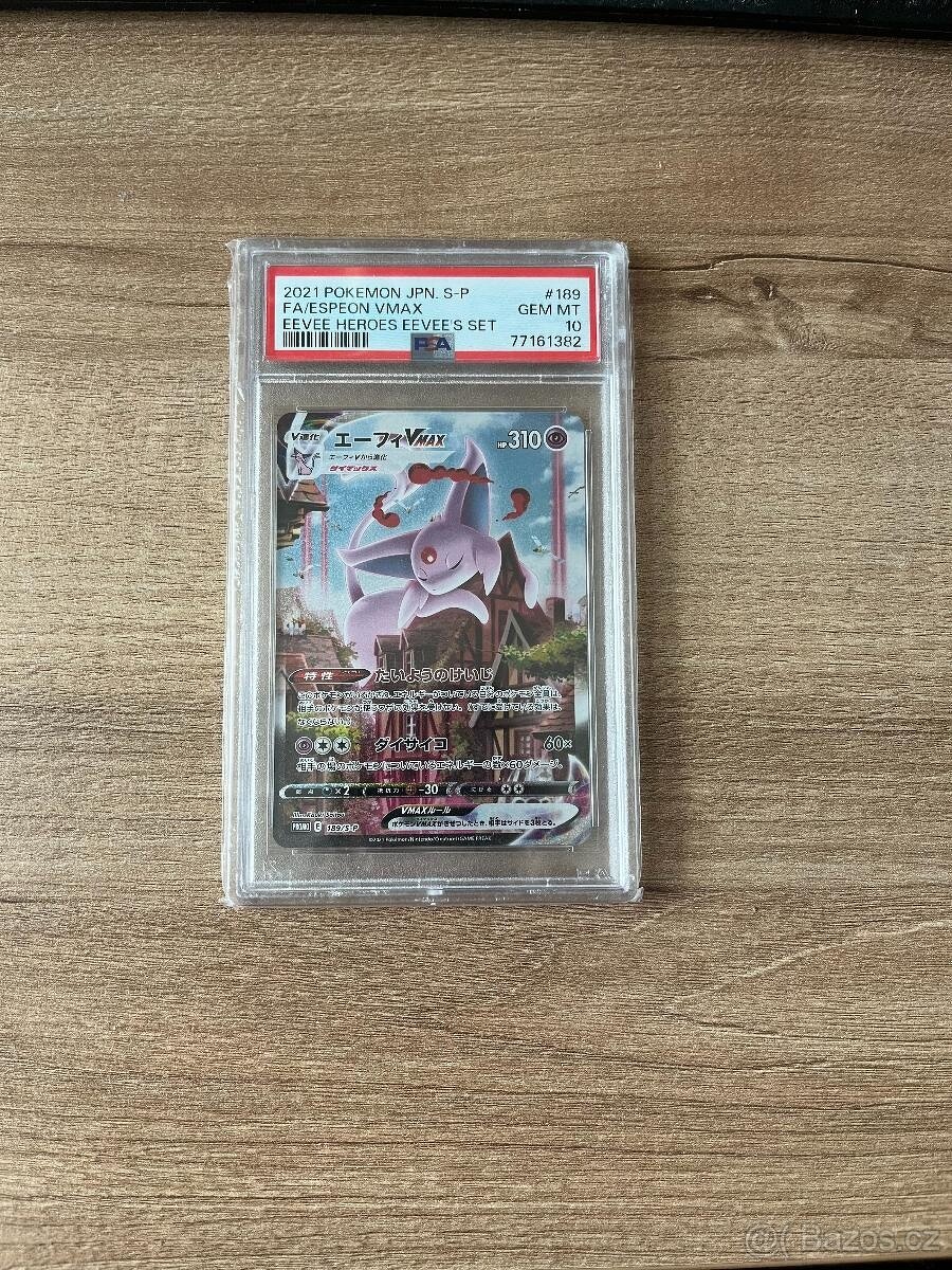 Espeon V MAX PSA 10