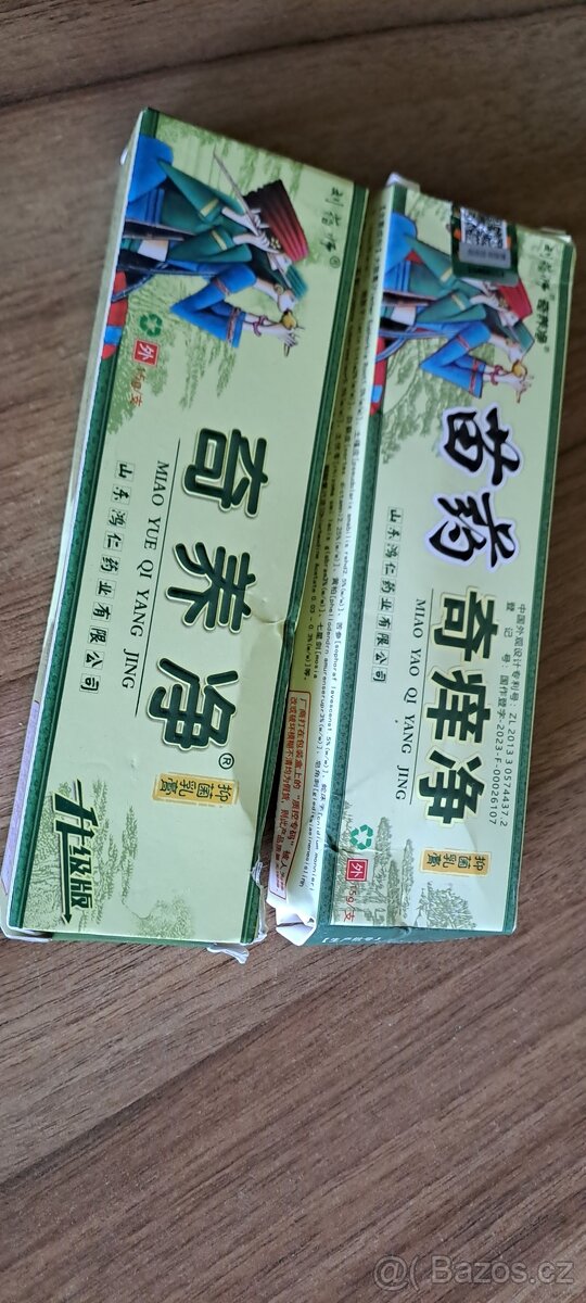 Cinska ozdravna mast na kuzi - MIAO YAO / YUE QI YANG JING