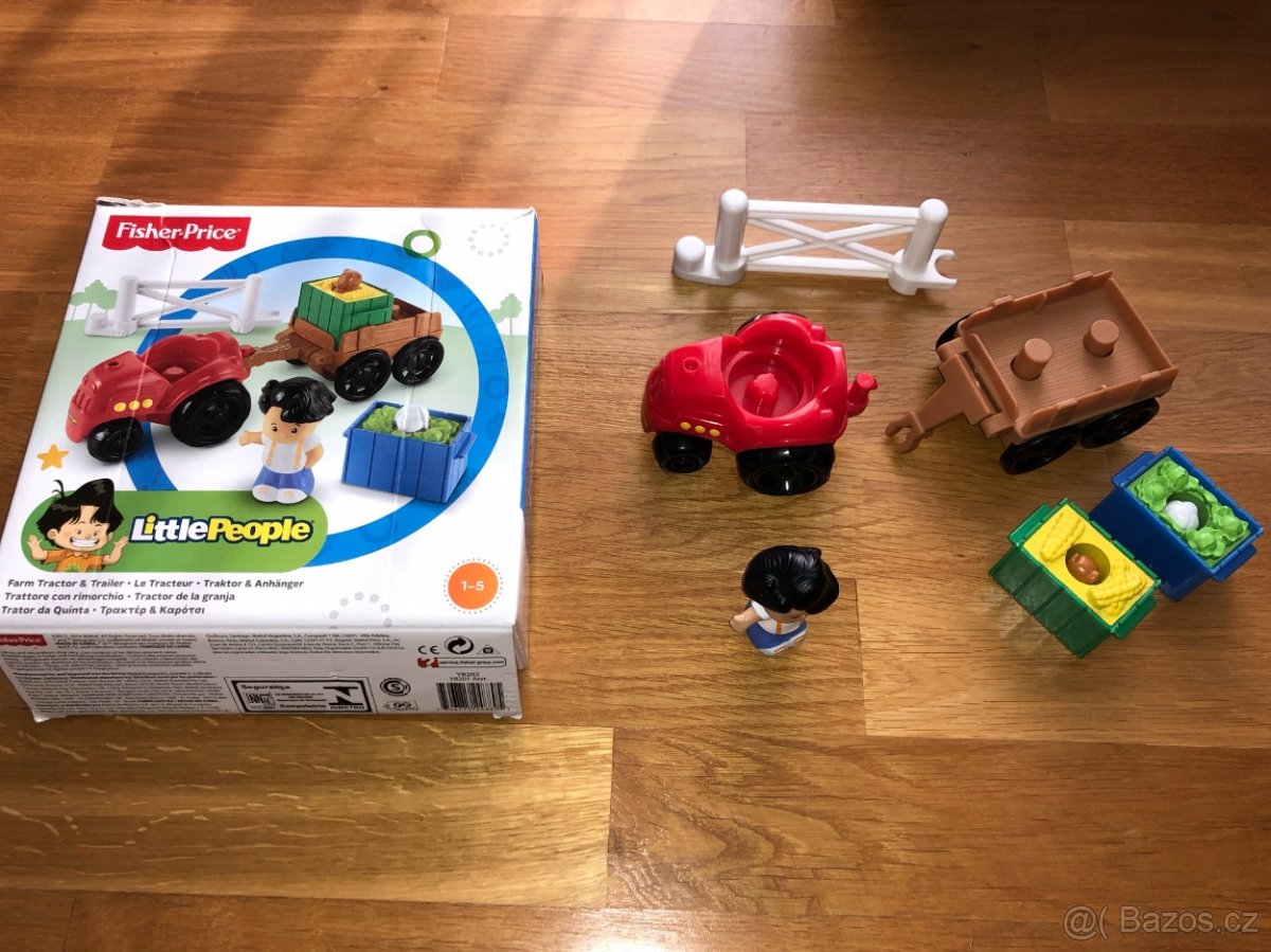 Traktor s přívěsem - Fisher Price