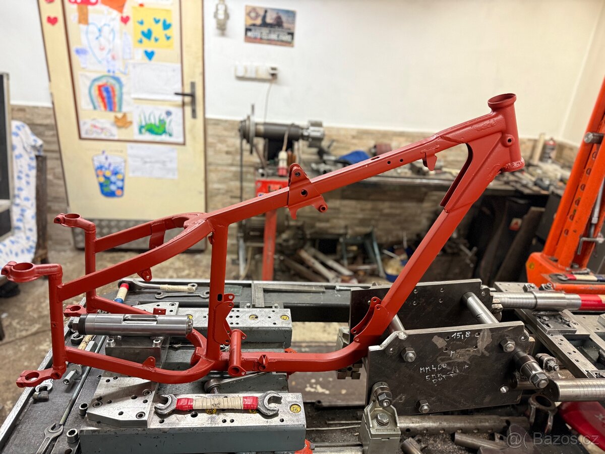 Jawa perak ram opraveny a zrovnany