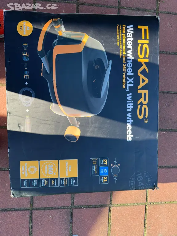 Automatický buben XL s kolečky Fiskars