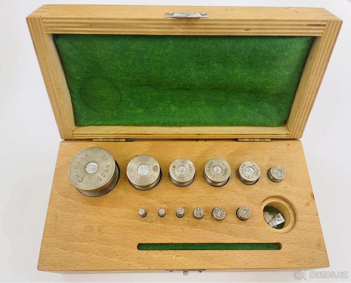 Kalibrační závaží-sada