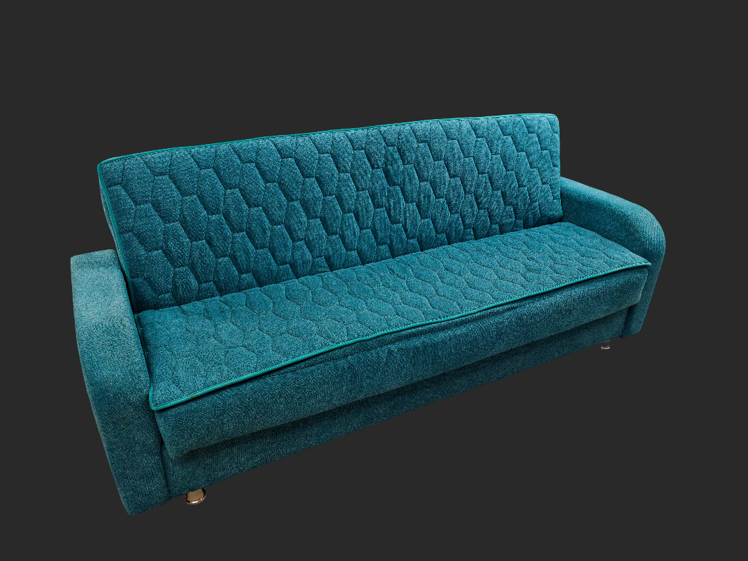 Rozkládací gauč s úložným prostorem