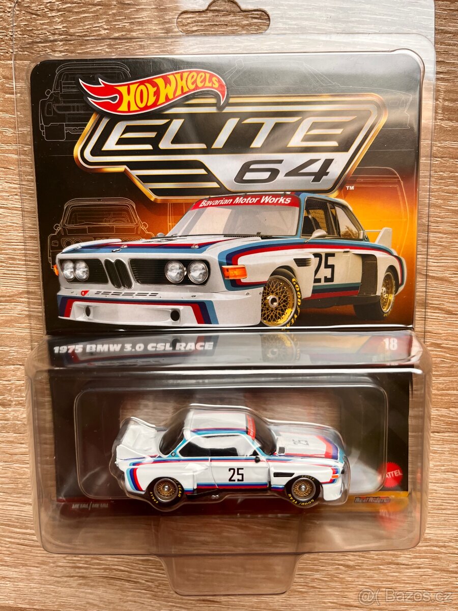 Hotwheels elite bmw 3,0 CSL