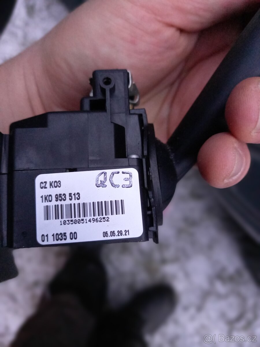 Přepínač světel, levá páčka 1K0953513 Škoda