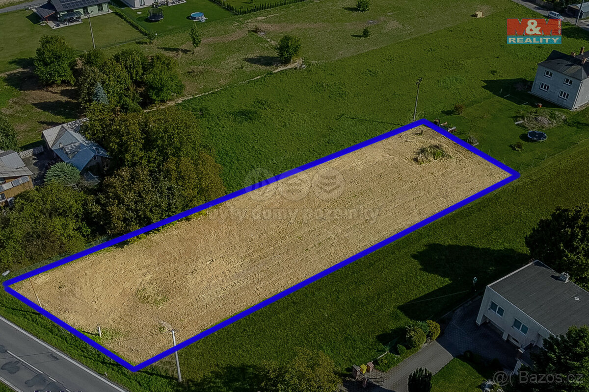 Prodej pozemku k bydlení, 1648 m², Orlová