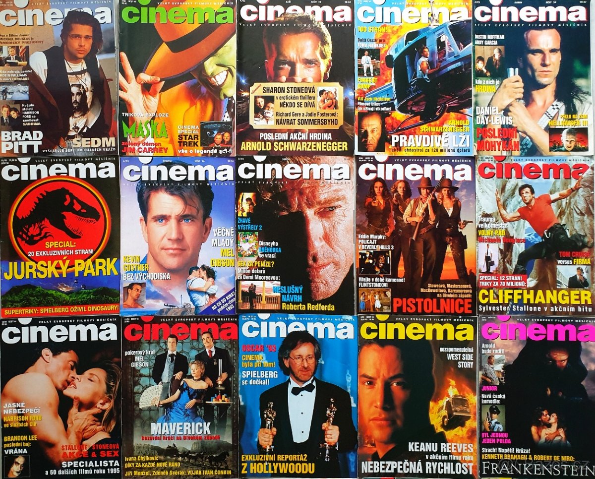 Staré časopisy Cinema