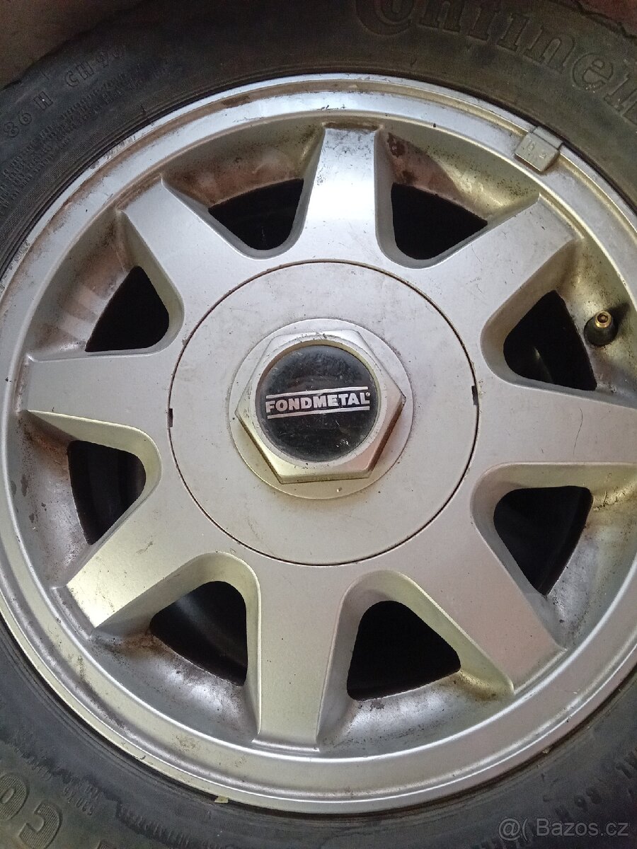 Prodám alu disky 4×100 Fondmetal R14