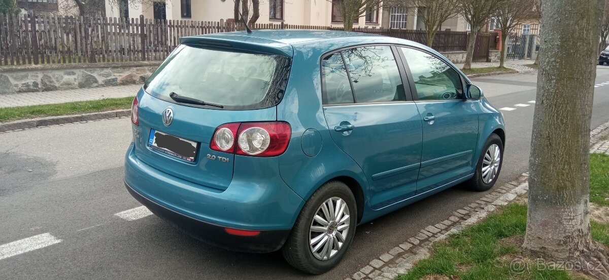 Volkswagen golf V plus 2.0tdi 103kw rok 2006 nová stk 6q