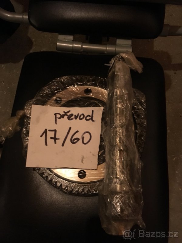 Škoda Felicia nový staly převod 17/60