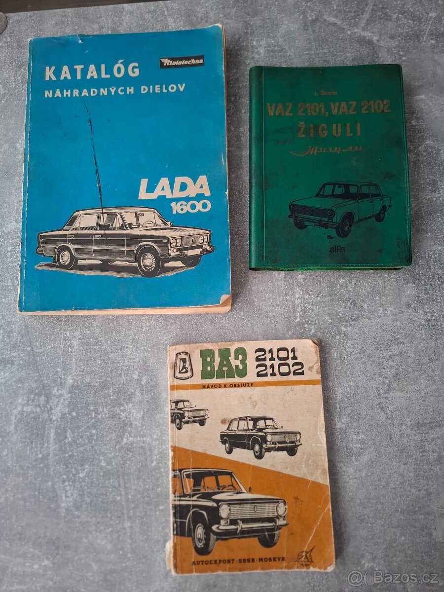 Knihy lada,vaz,žiguli,ba3