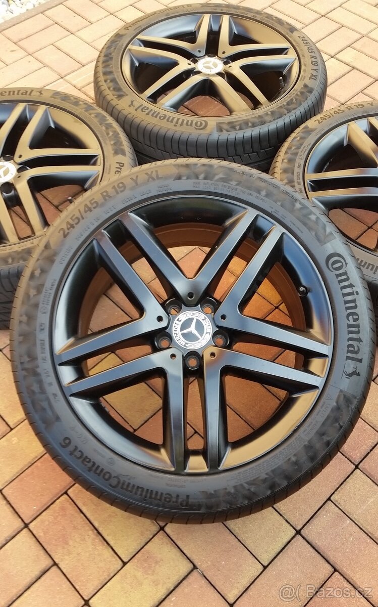 Letní sada MERCEDES V-Class W447 5x112 R19 pneu 245/45 r19