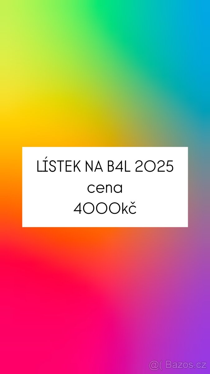 Beats For Love 2025 - 4-denní vstupenka