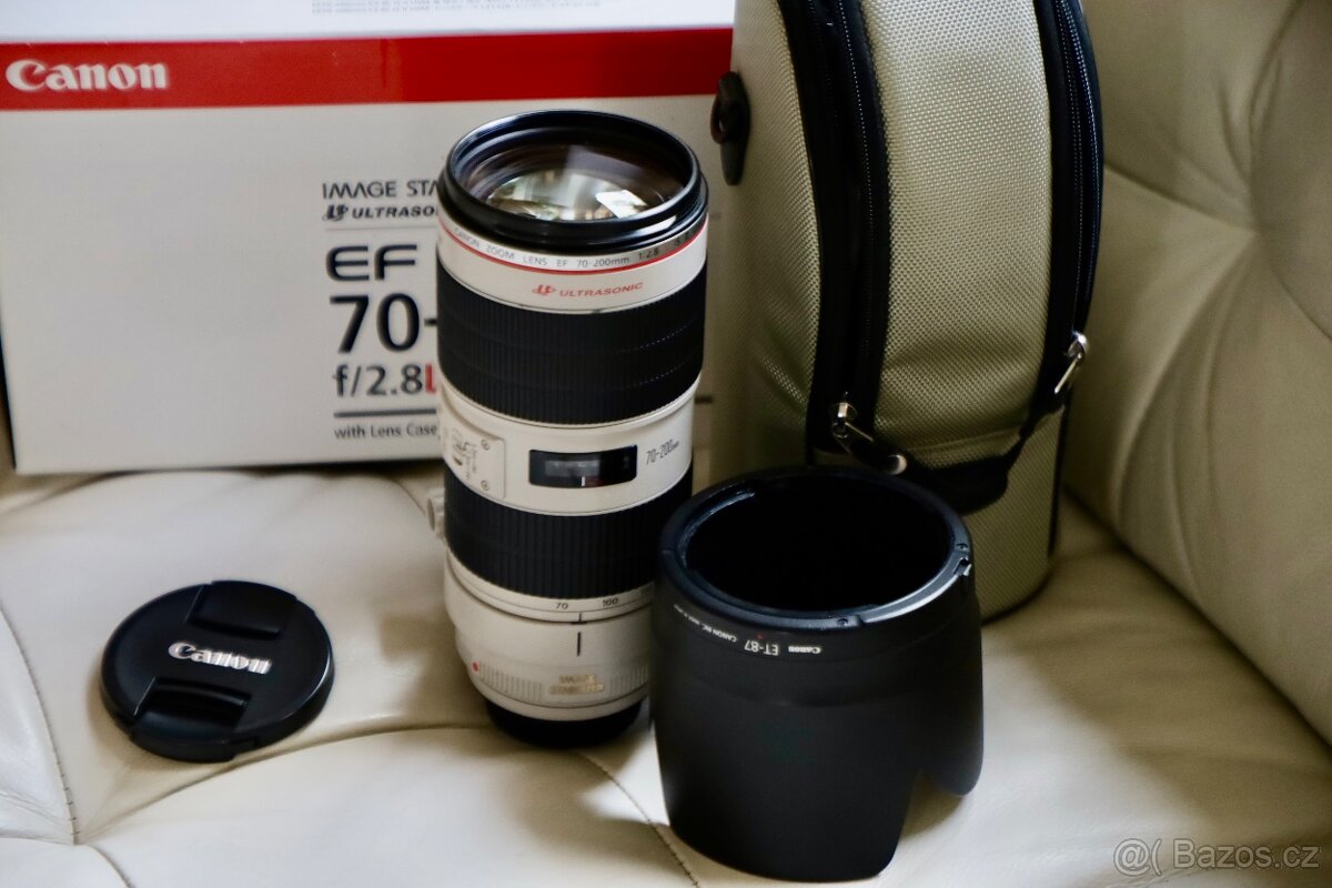 Canon EF 70-200mm F2.8L IS II USM, ROK ZÁRUKA