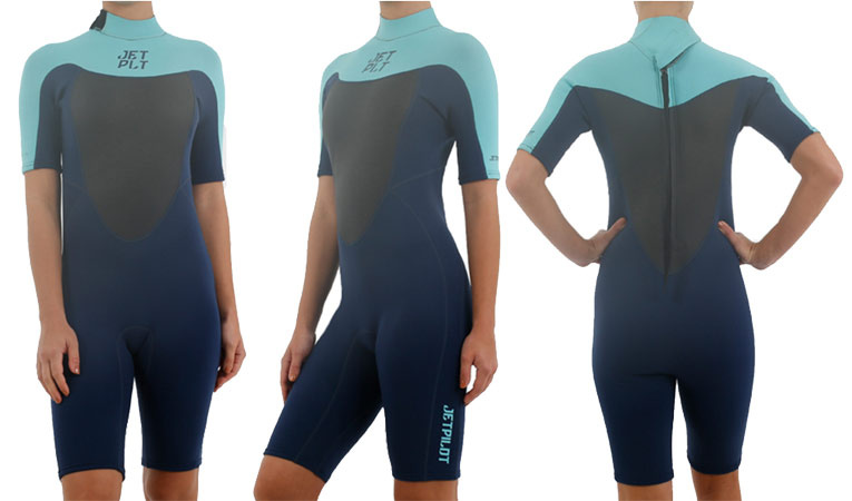 Jetpilot Flight S/S 2mm Springsuit Tea neopren dámský