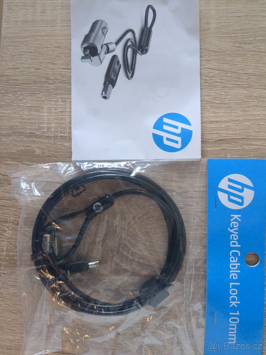Zámek NB -keyed cable lock 10 mm HP