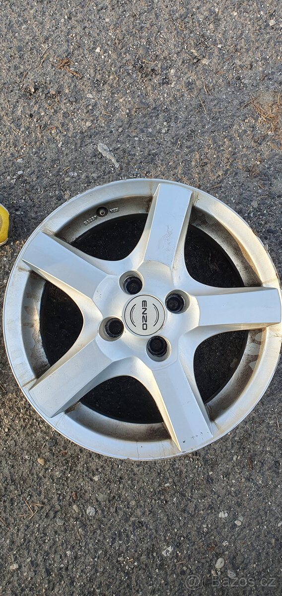 Alu disky Enzo 4x98 6,5J R15