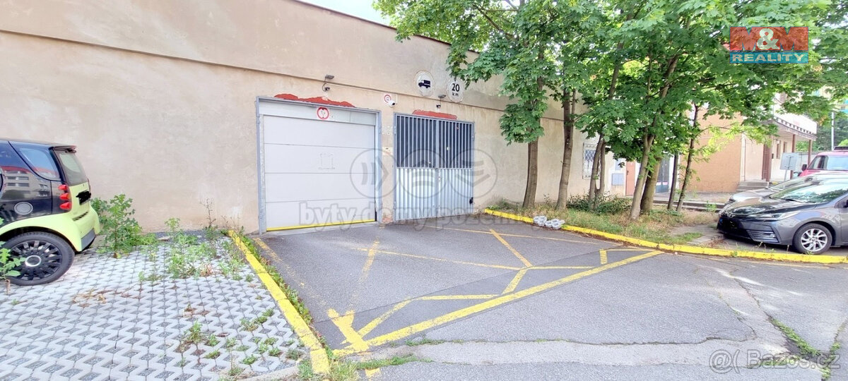 Pronájem, garážové stání, Praha 12 - Kamýk, ul. Ve Lhotce