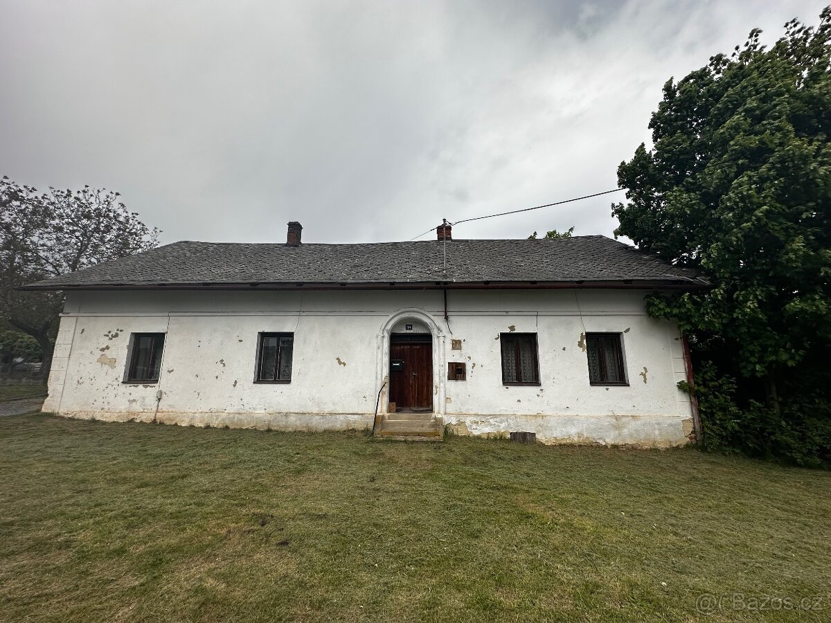 Starý RD s velkou zahradou