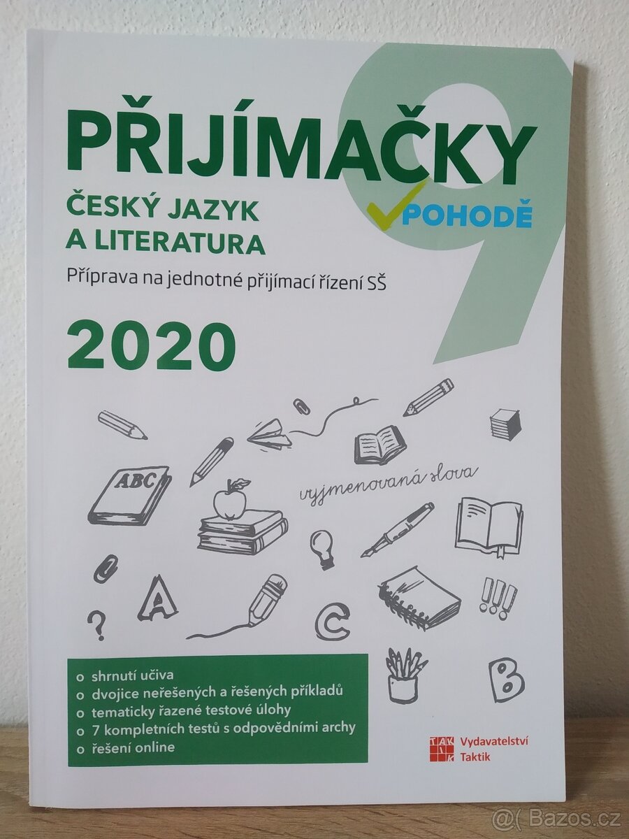 Učebnice-Přijímačky v pohodě ČJ a literatura