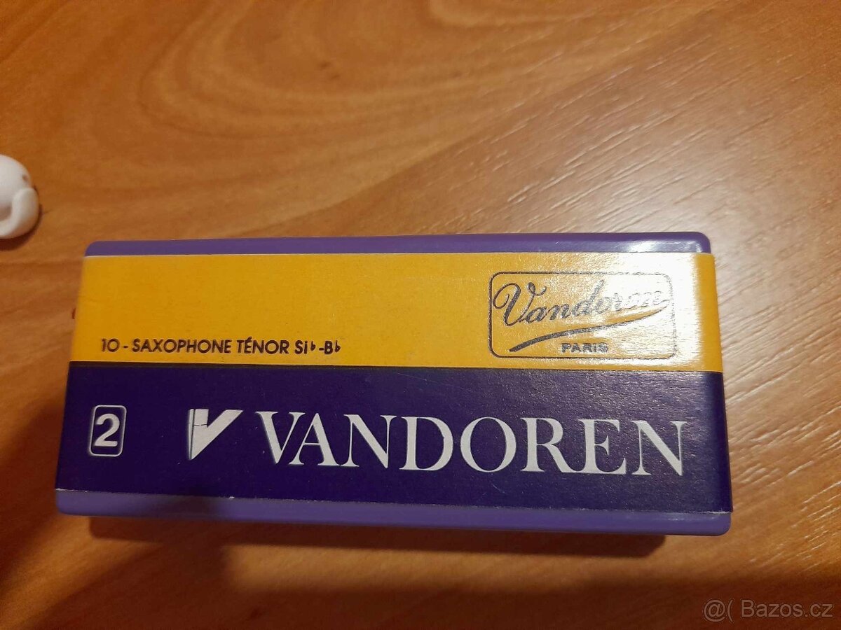 prodám plátky na saxofon a klarinet