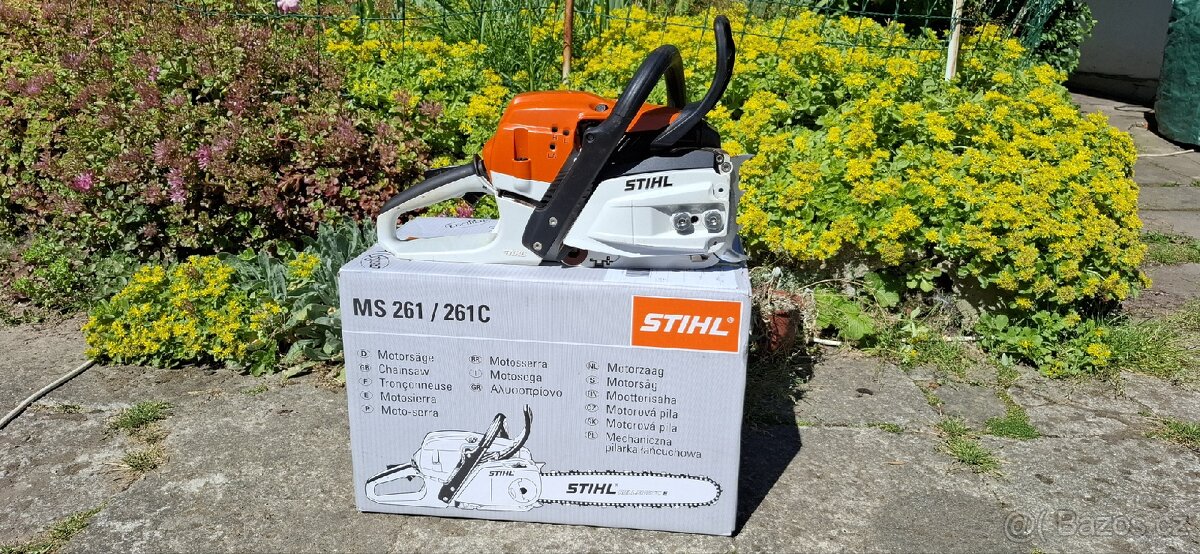 Stihl MS 261 na opravu nebo ND (zadřená)