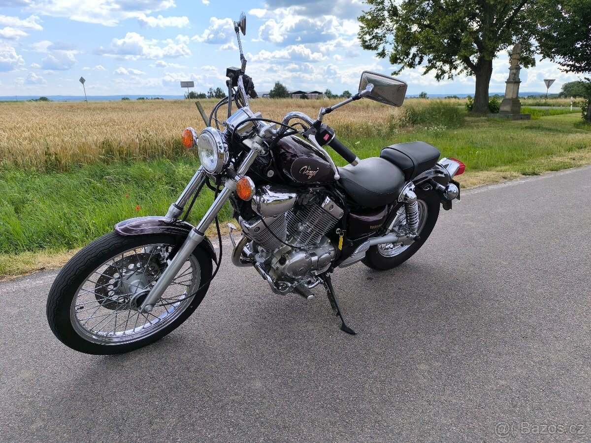 Yamaha Virago 535 de luxe, r.v: 1996, 17000km, hezký stav.