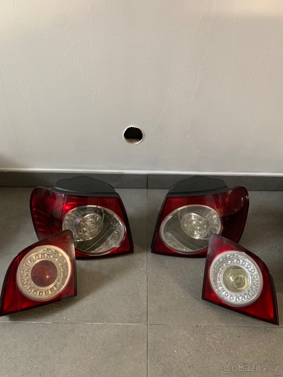 Zadní LED světla na Golf 5 plus