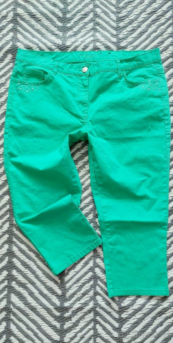 NOVÉ PRUŽNÉ CAPRI KALHOTY - BEXLEY-vel. 48