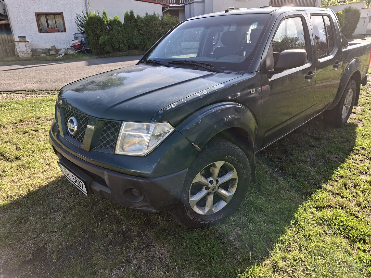 Nissan navara 2.5dci 128kw rok 06 uzávěrka..