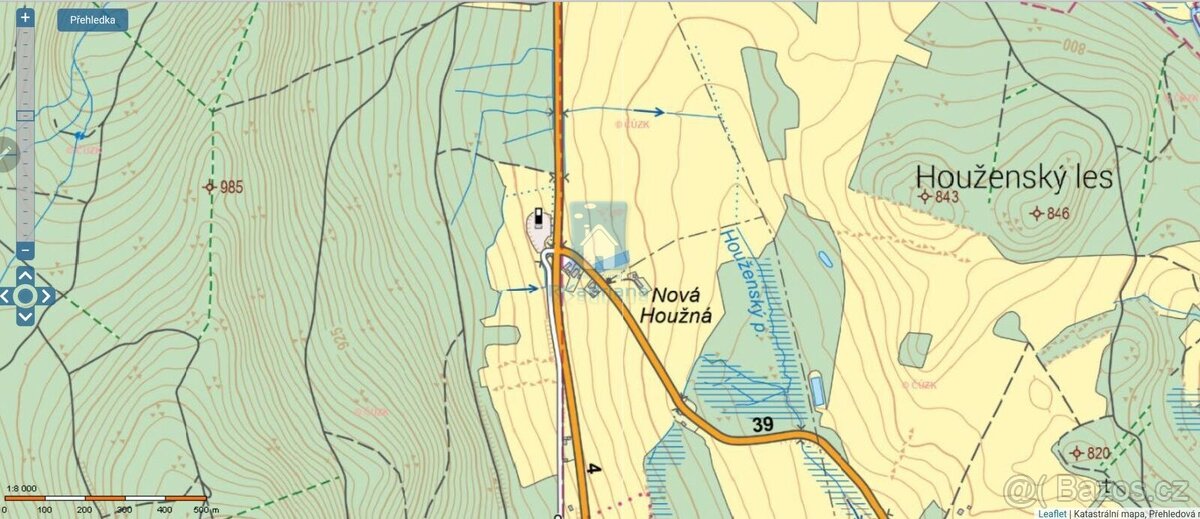Prodej pozemku Lenora, okres Prachatice 2 695 m2