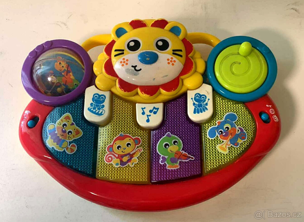 Playgro – Multifunkční hudební nástroj lvíček