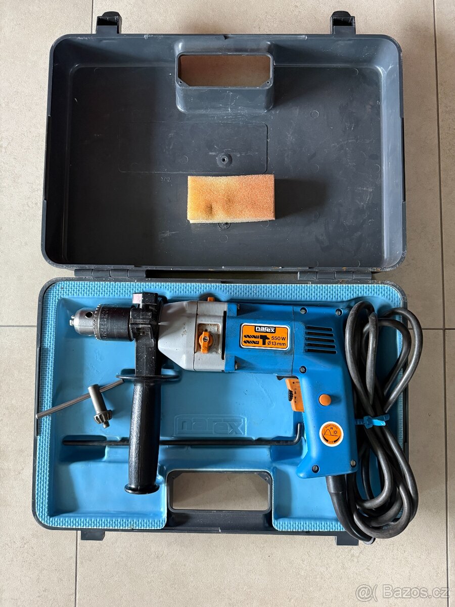 Vrtačka Narex EVP 13C-2H3 v kufru