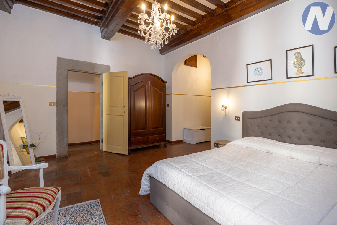 Apartmán Marco u Medicejského paláce v Cortoně, Toskánsko