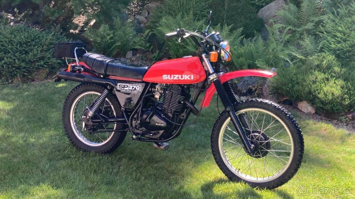 PRODÁM vintage enduro SUZUKI SP 370 z roku 1979
