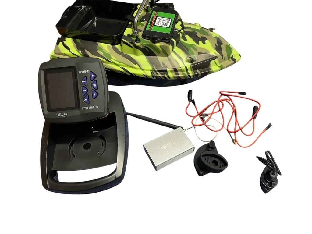 Zavážecí lodička, Instalace Lucky Sonar FF918-C