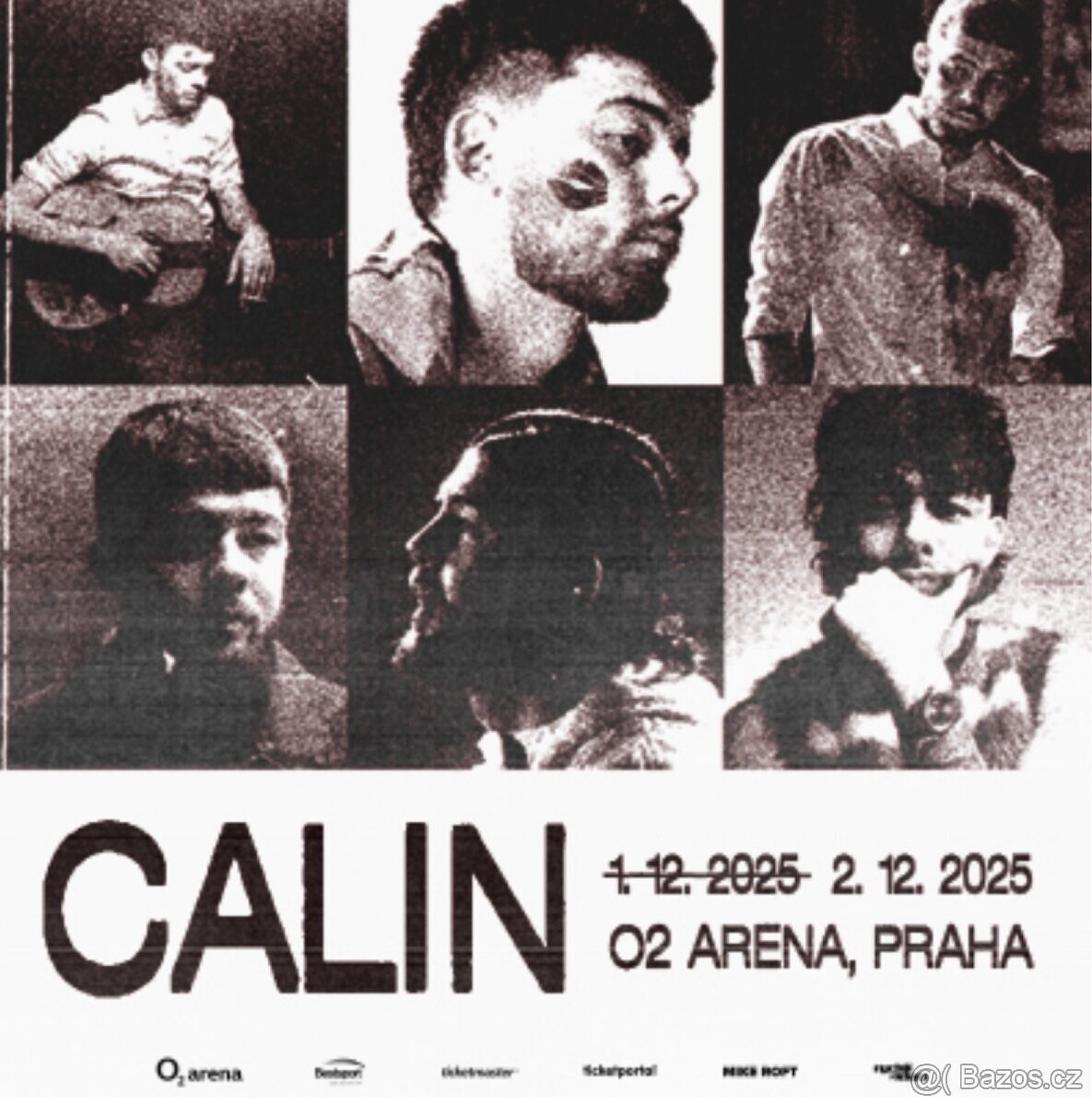Calin O2 Arena, Praha – úterý 2. prosince 2025, 20:00