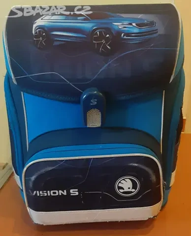 Školní chlapecká aktovka Škoda Vision