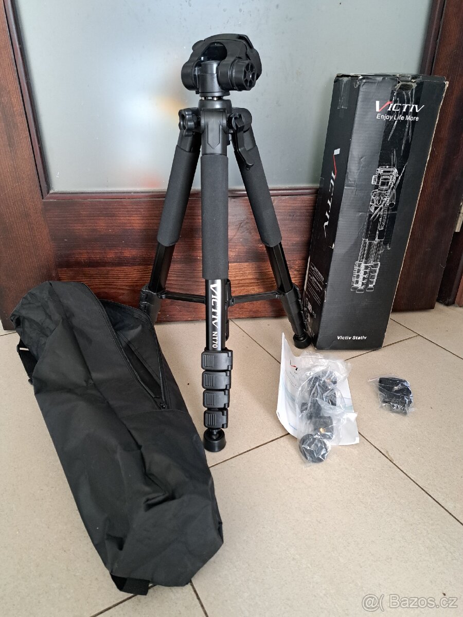 TRIPOD VICTIV NT70 STATIV PRO FOTOAPARÁT, PROFESIONÁLNÍ