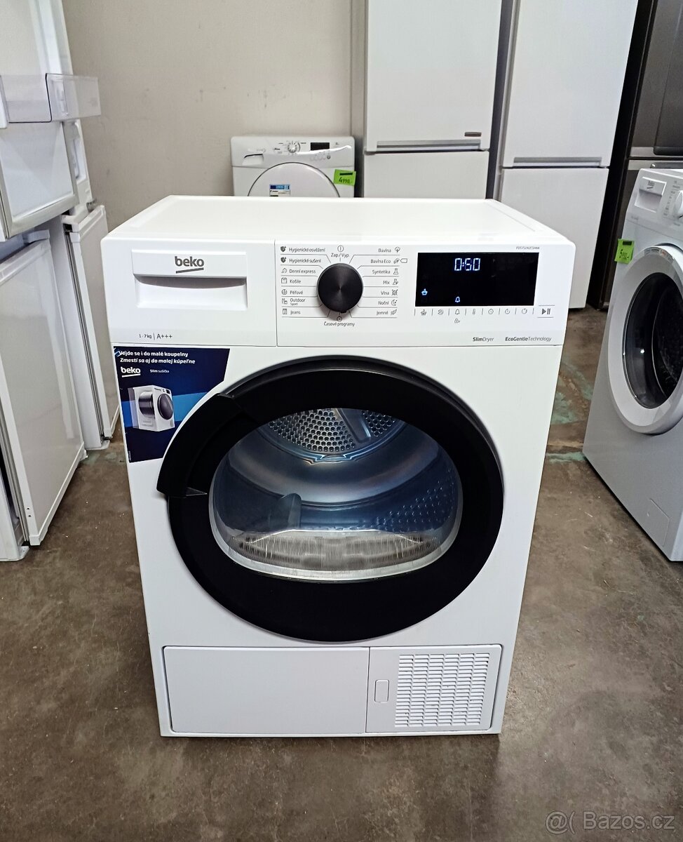 Nová sušička BEKO A+++ 7 kg slim,  ZÁRUKA