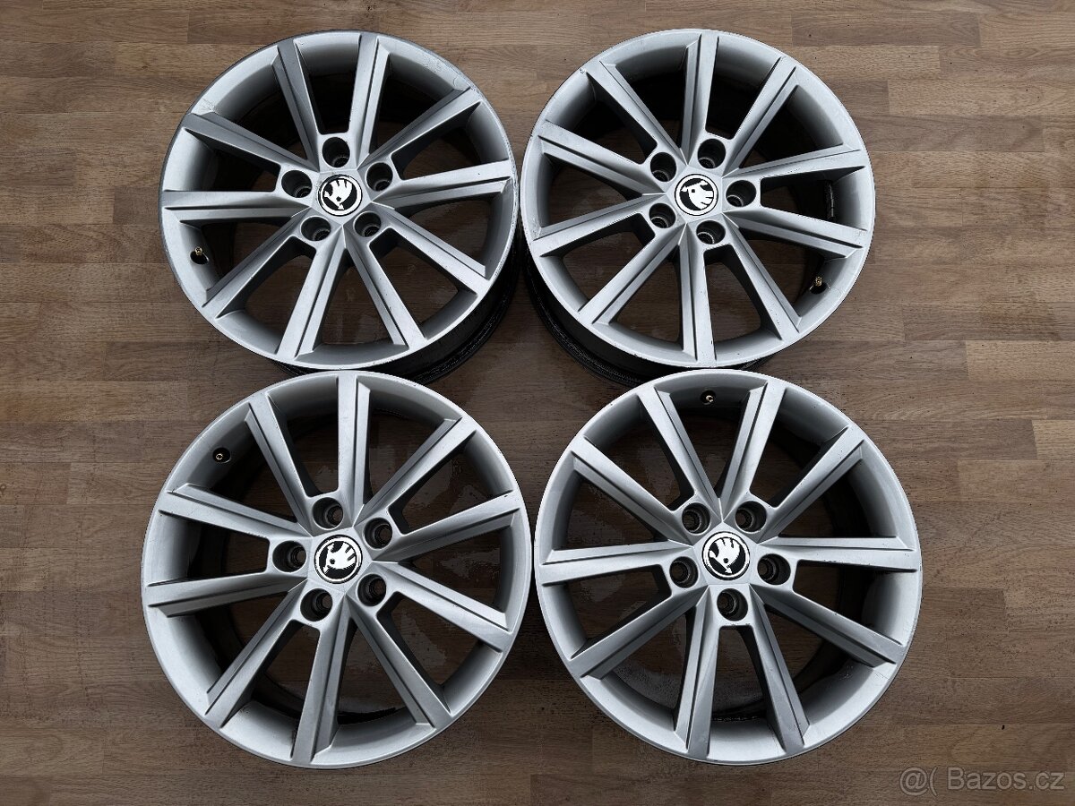 Alu kola, disky r17 5x112 ŠKODA O3